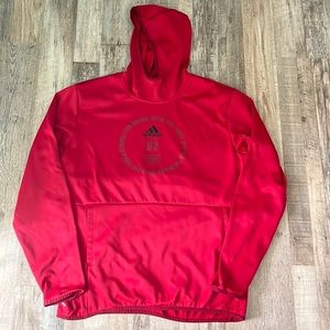 Red Adidas Hoodie